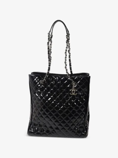 CHANEL Pre-Owned CC diamond-quilted leather shoulder bag