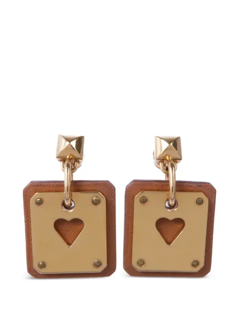 Hermès Pre-Owned As de Coeur 耳环