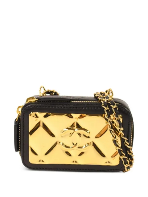 CHANEL Pre-Owned bolsa de hombro con logo CC