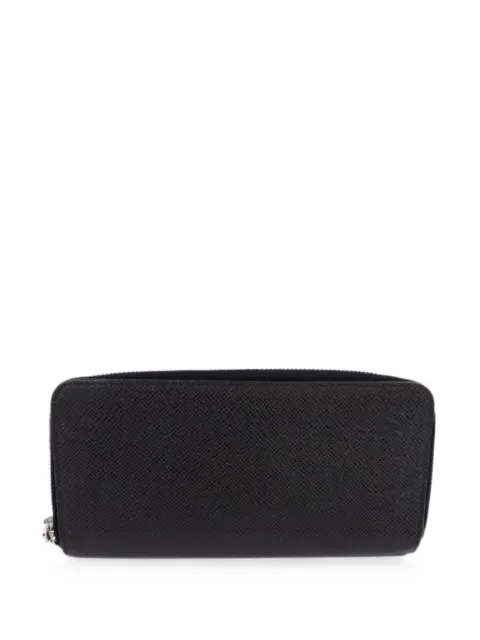 Louis Vuitton Pre-Owned cartera Taiga Zippy Vertical