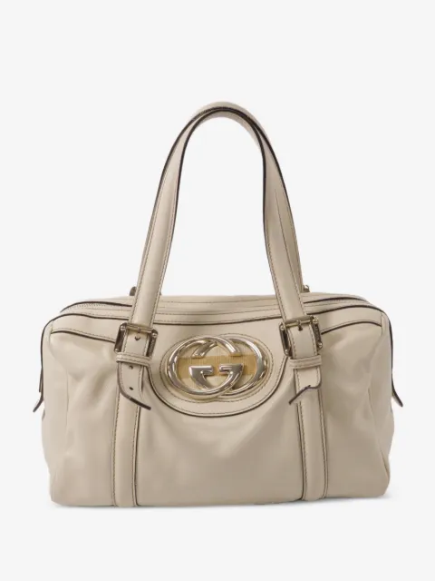 Gucci Pre-Owned tote con hebilla y motivo G entrelazado