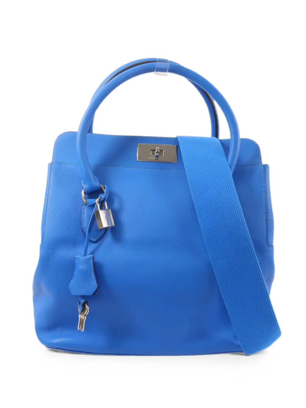 Hermès Pre-Owned 26 Toolbox Evercolor tote bag - Blu
