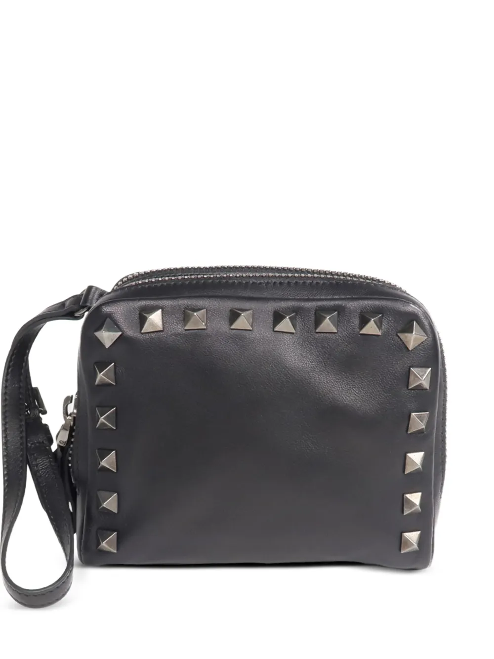 Valentino Garavani Pre-Owned Rockstud clutch bag - Nero