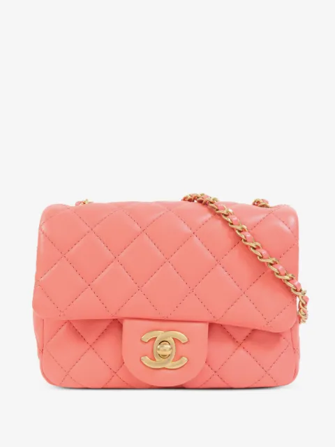 CHANEL Pre-Owned CC 턴락 숄더 백