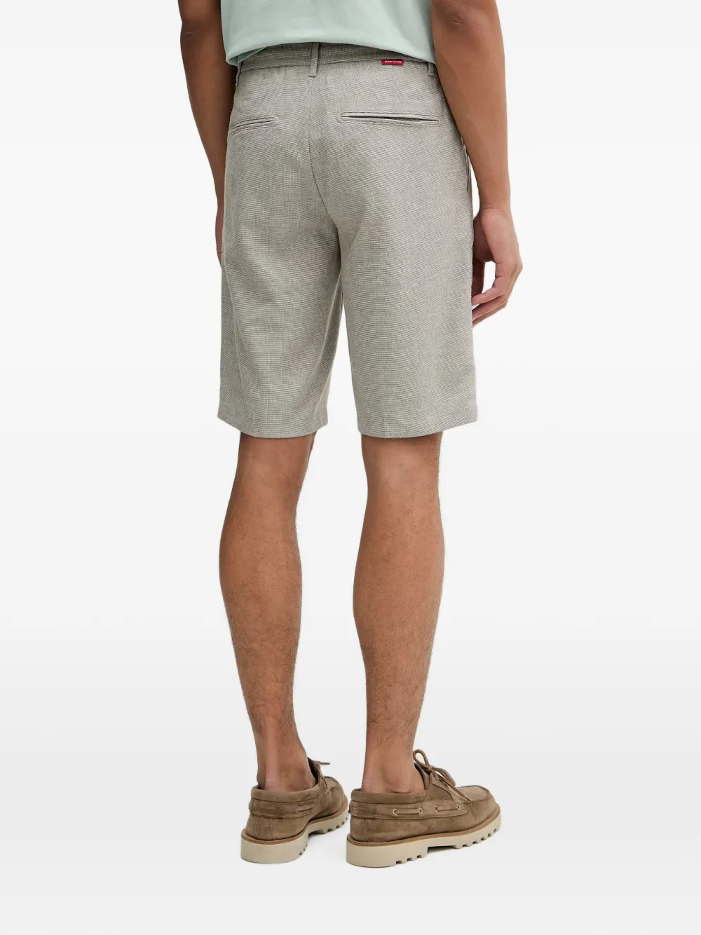 Joop! Ruby shorts met trekkoord Grijs