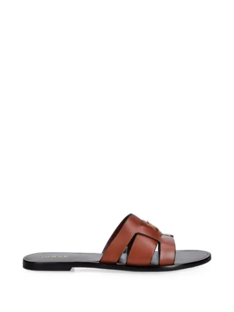 JONAK PARIS sandalias Weil con placa del logo y aberturas