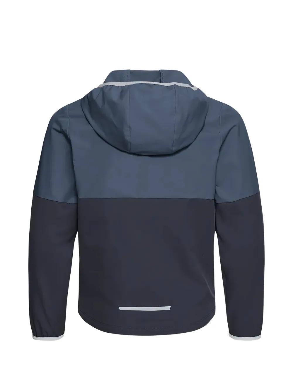 JACK WOLFSKIN colour-block hooded jacket Blauw