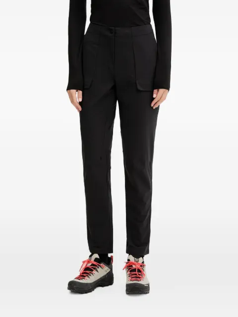 JACK WOLFSKIN logo-print hiking pants