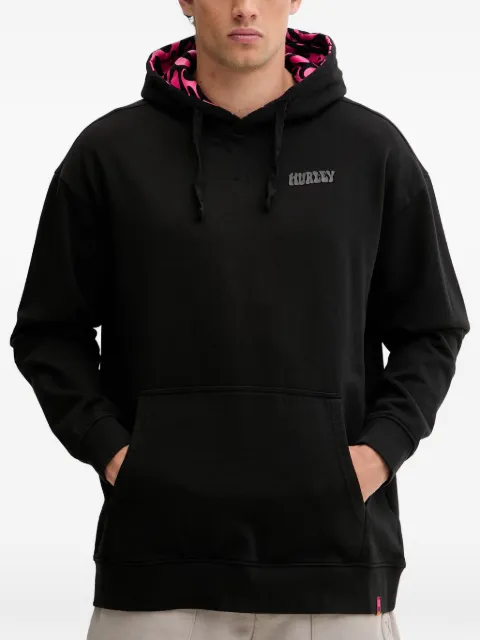 Hurley graphic-print drawstring hoodie