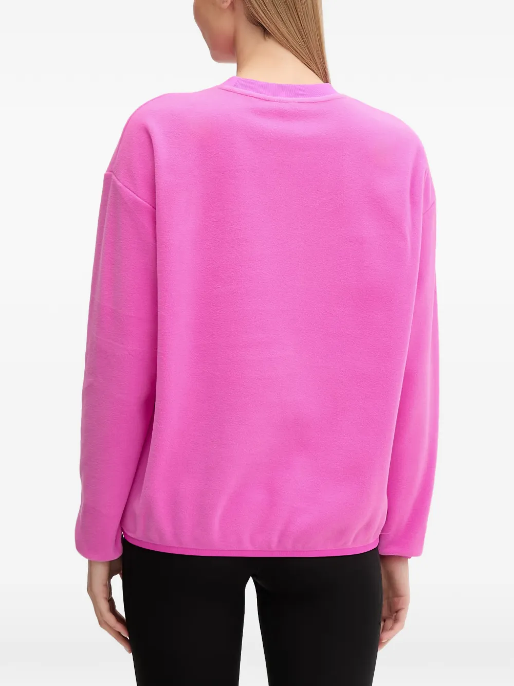 JACK WOLFSKIN Find The Wild fleece trui met geborduurd logo Roze