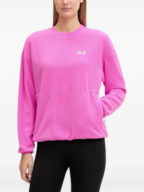 JACK WOLFSKIN jersey Find The Wild con logo bordado