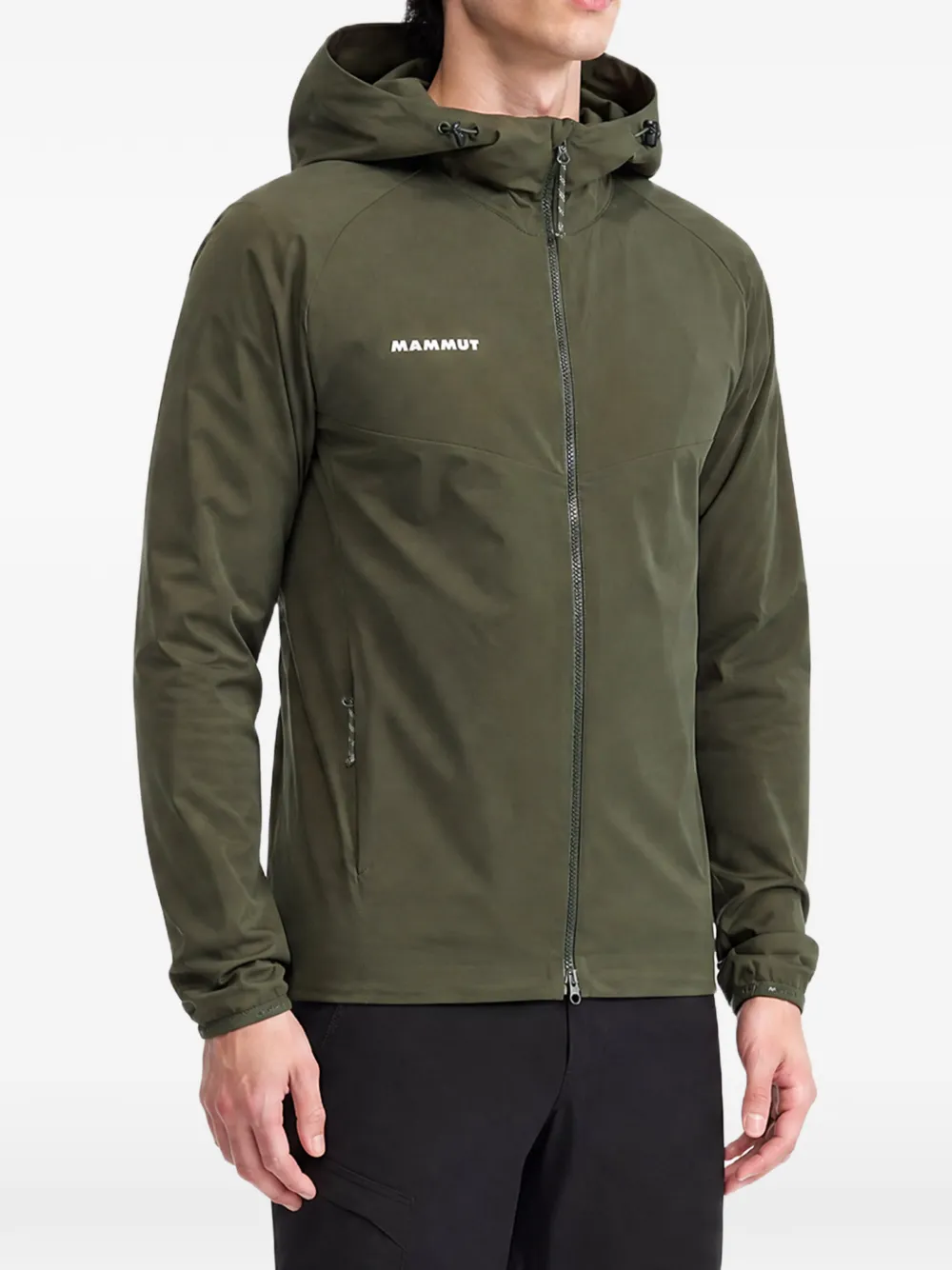 Mammut Granite SO softshell jack Groen