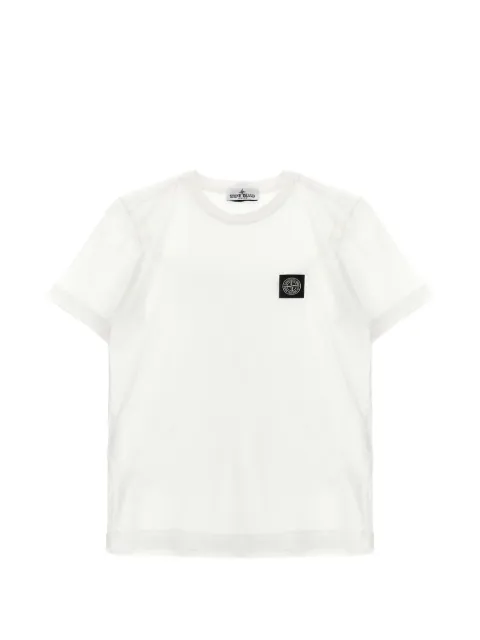 Stone Island Junior Compass logo-patch T-shirt