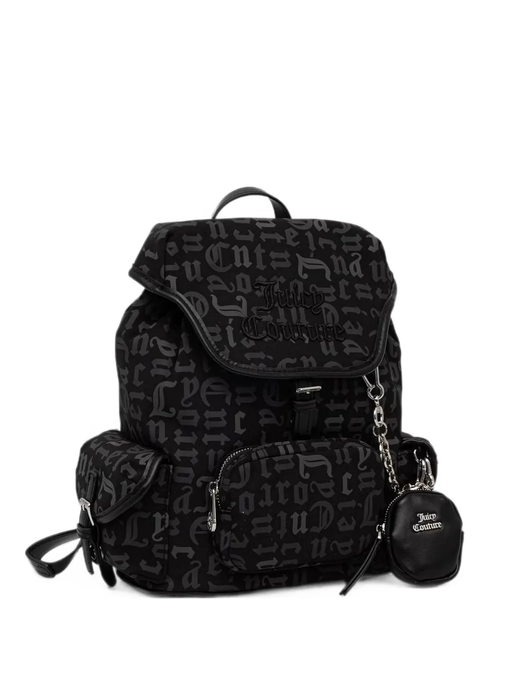 Juicy Couture Carol monogram-print charm-detail backpack - Nero