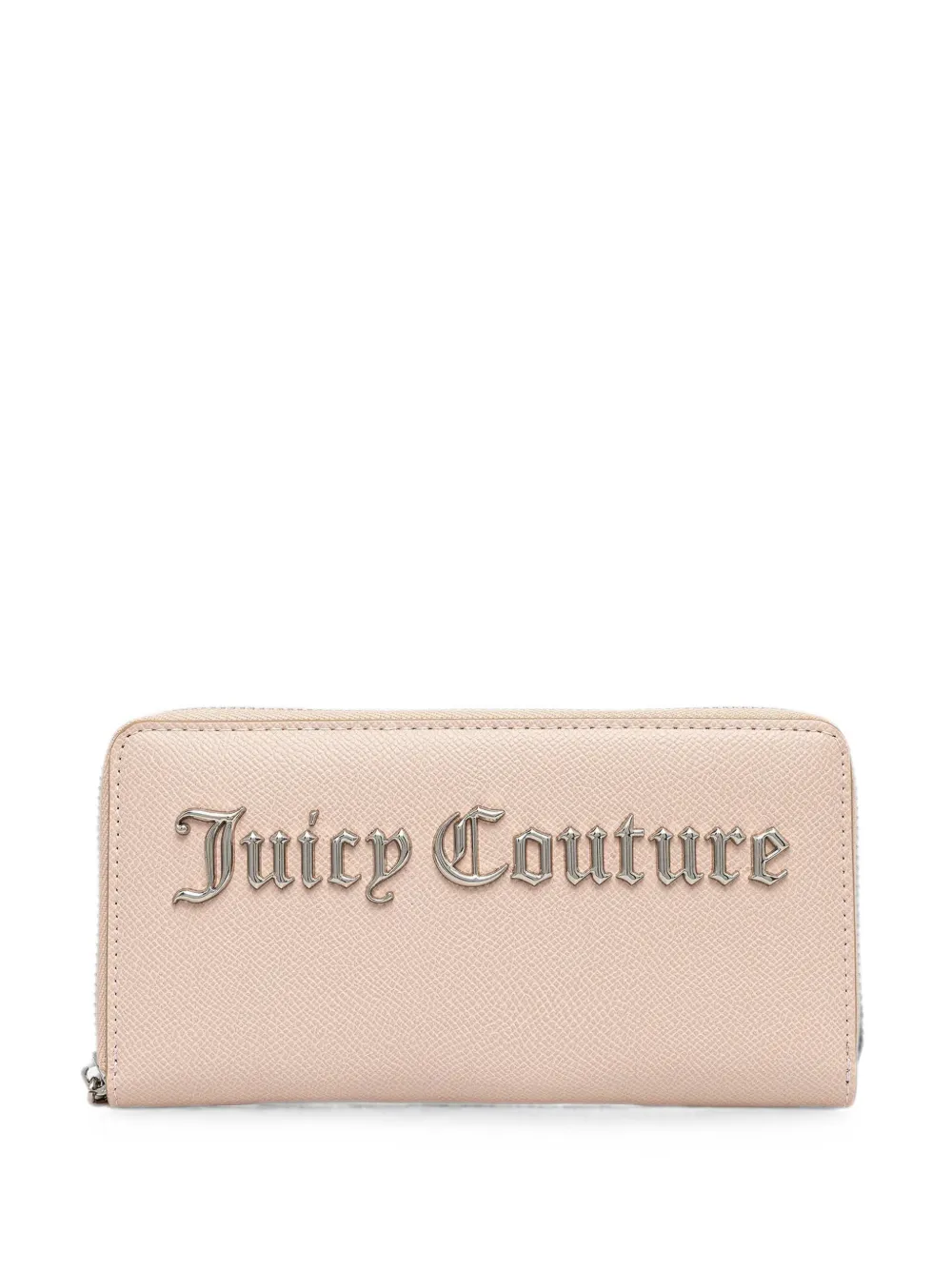 Juicy Couture logo-plaque zip-around wallet - Toni neutri