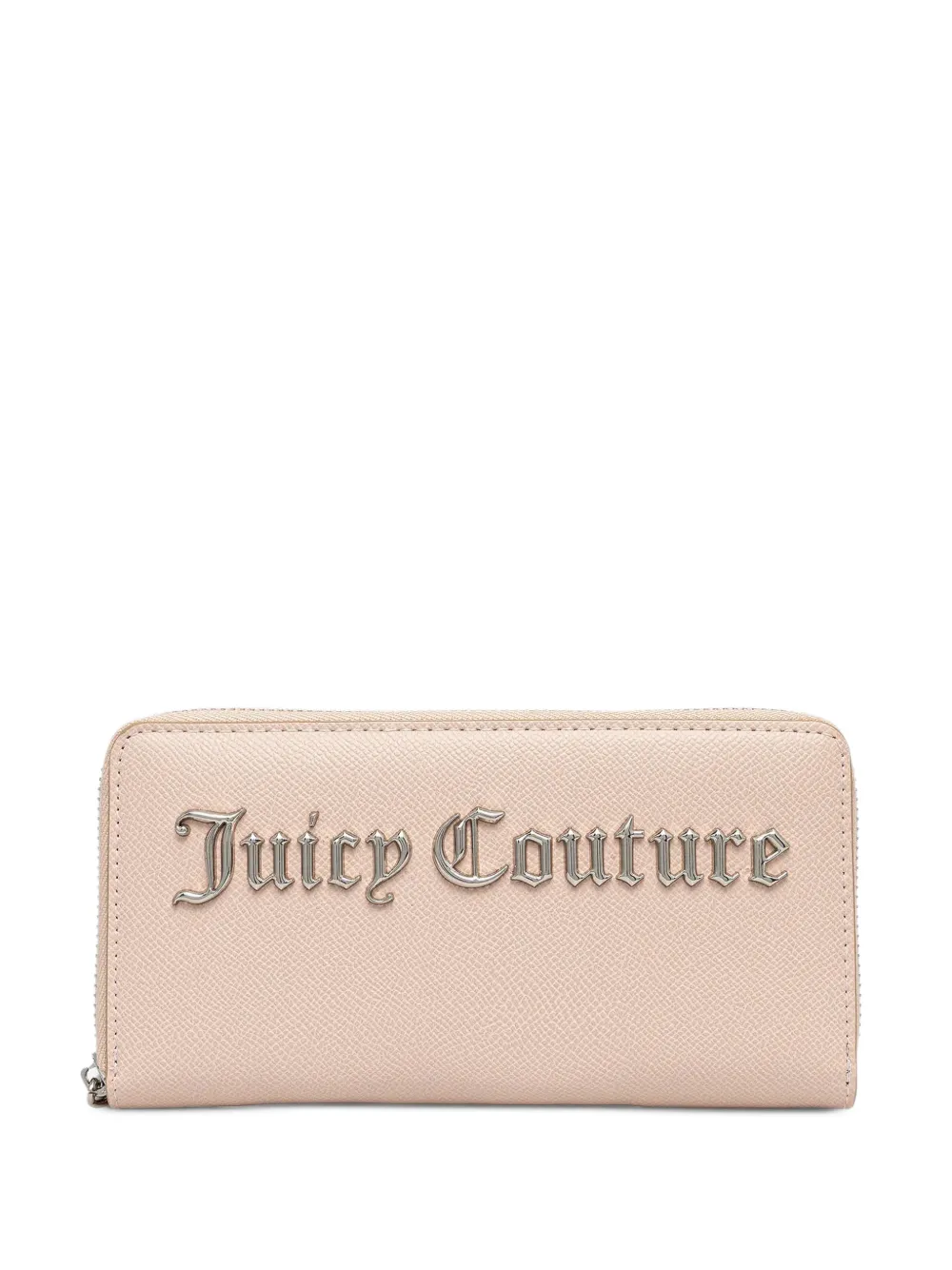 Juicy Couture logo-plaque zip-around wallet - Nude