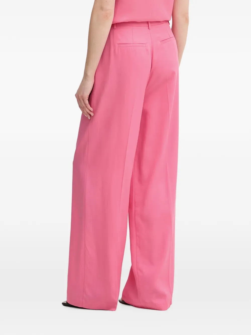 Lola Casademunt Broek met wijde pijpen Roze