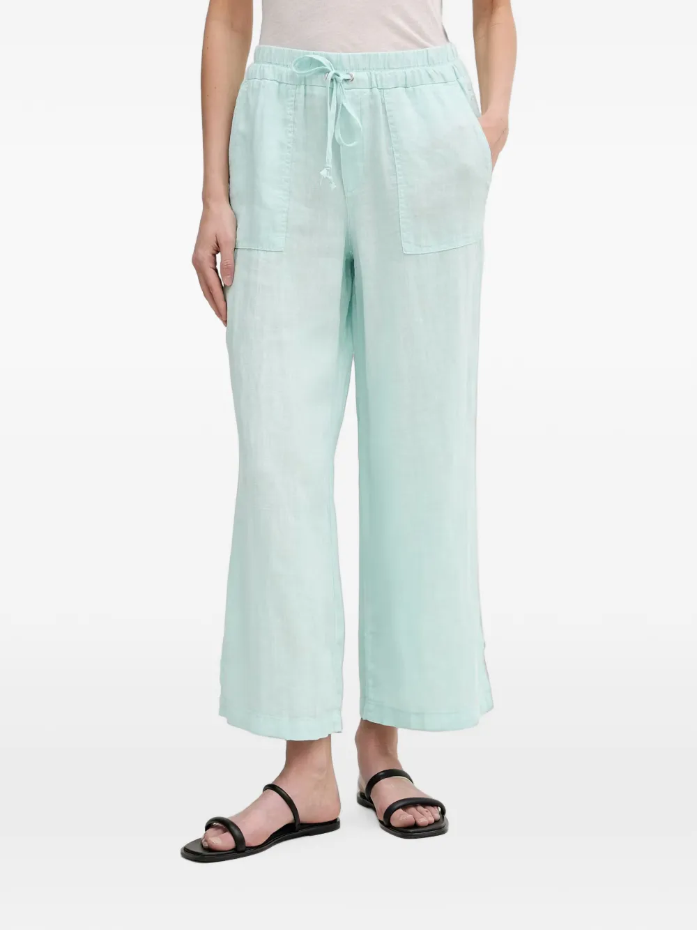 Marc Aurel drawstring wide-leg trousers