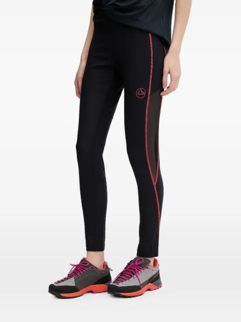 La Sportiva Triumph mesh-panelled flatlock-stitch trousers