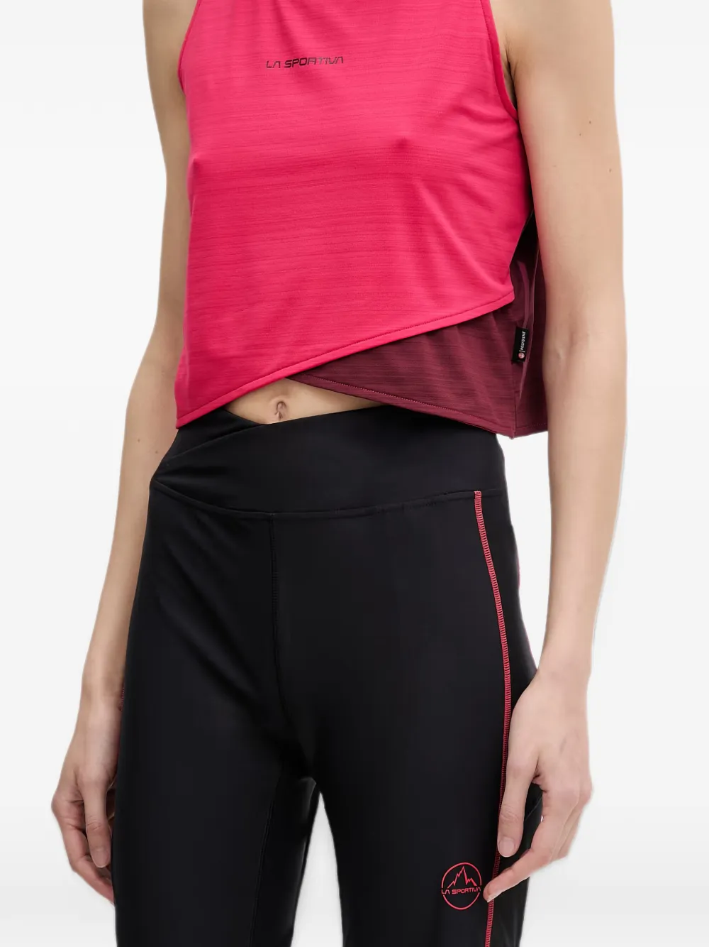 La Sportiva Triumph logo-print shorts Zwart