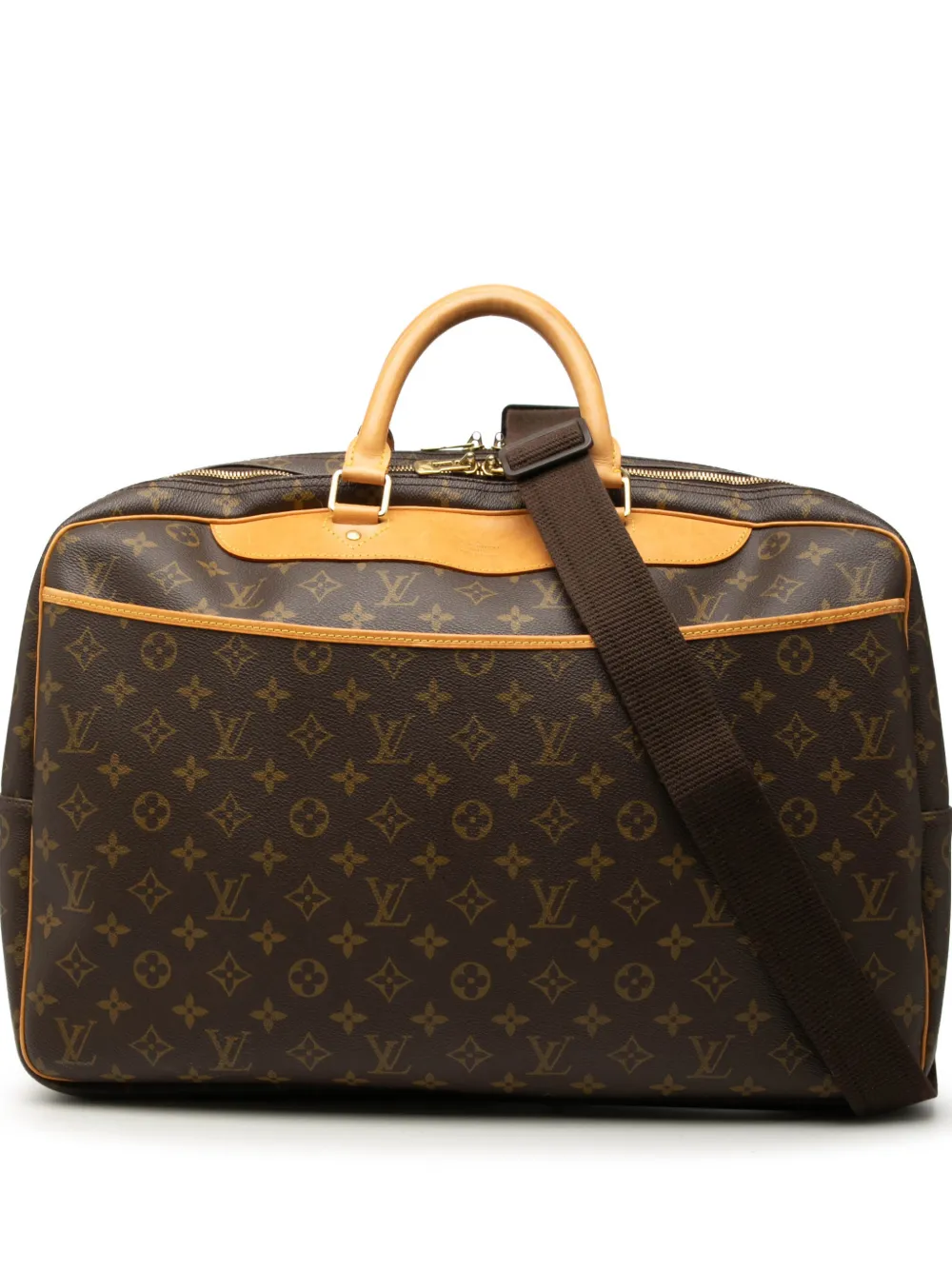 Louis Vuitton Pre-Owned 1998 Monogram Alize Heures Reisetasche 24cm - Braun