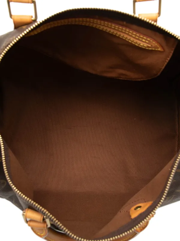 Louis Vuitton Pre-Owned 2002 Monogram Speedy 35 Boston Bag | Brown
