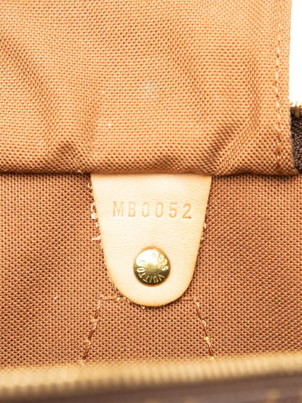 Louis Vuitton Pre-Owned 2002 Monogram Speedy 35 Boston Bag | Brown