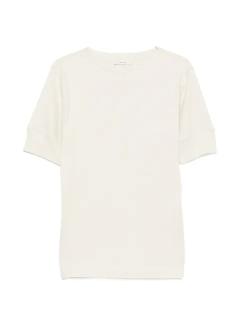 LEMAIRE ribbed-knit short-sleeved T-shirt
