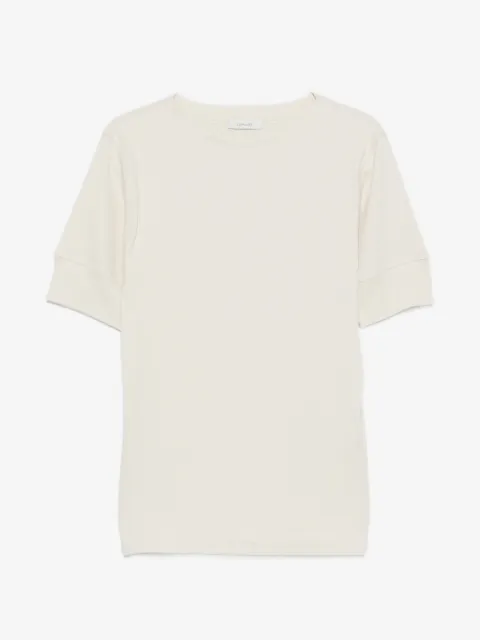LEMAIRE T-Shirt aus geripptem Strick
