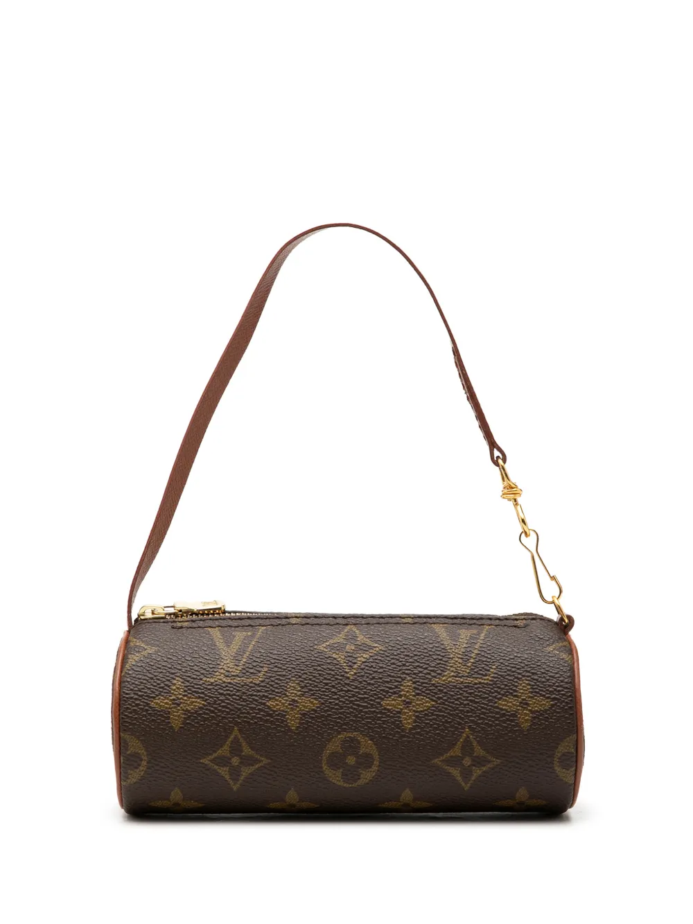 Louis Vuitton Pre-Owned 2000-2026 Monogram Papillon Pochette Handtasche - Braun