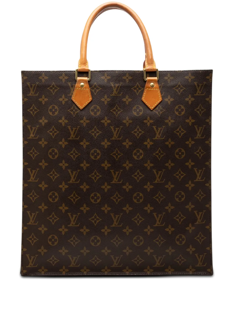 Louis Vuitton Pre-Owned Borsa tote Sac Plat con monogramma 2000-2017 - Marrone