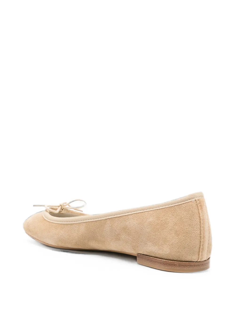 Repetto bow-detail ballet flats Beige