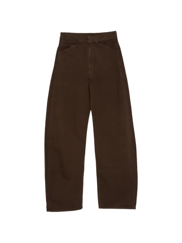 Lemaire Wide-leg Jeans in Brown