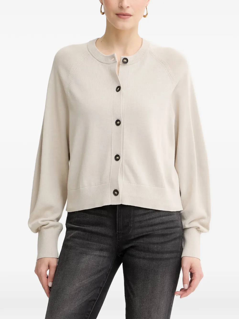 Marc O'Polo Cardigan con maniche raglan - Toni neutri