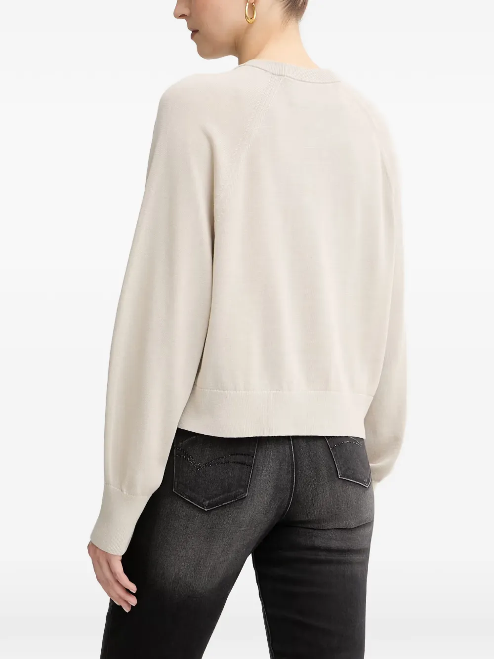 Marc O'Polo Vest met raglanmouwen Beige