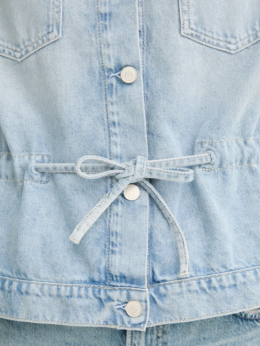 Marc O'Polo Denim jack met trekkoord Blauw