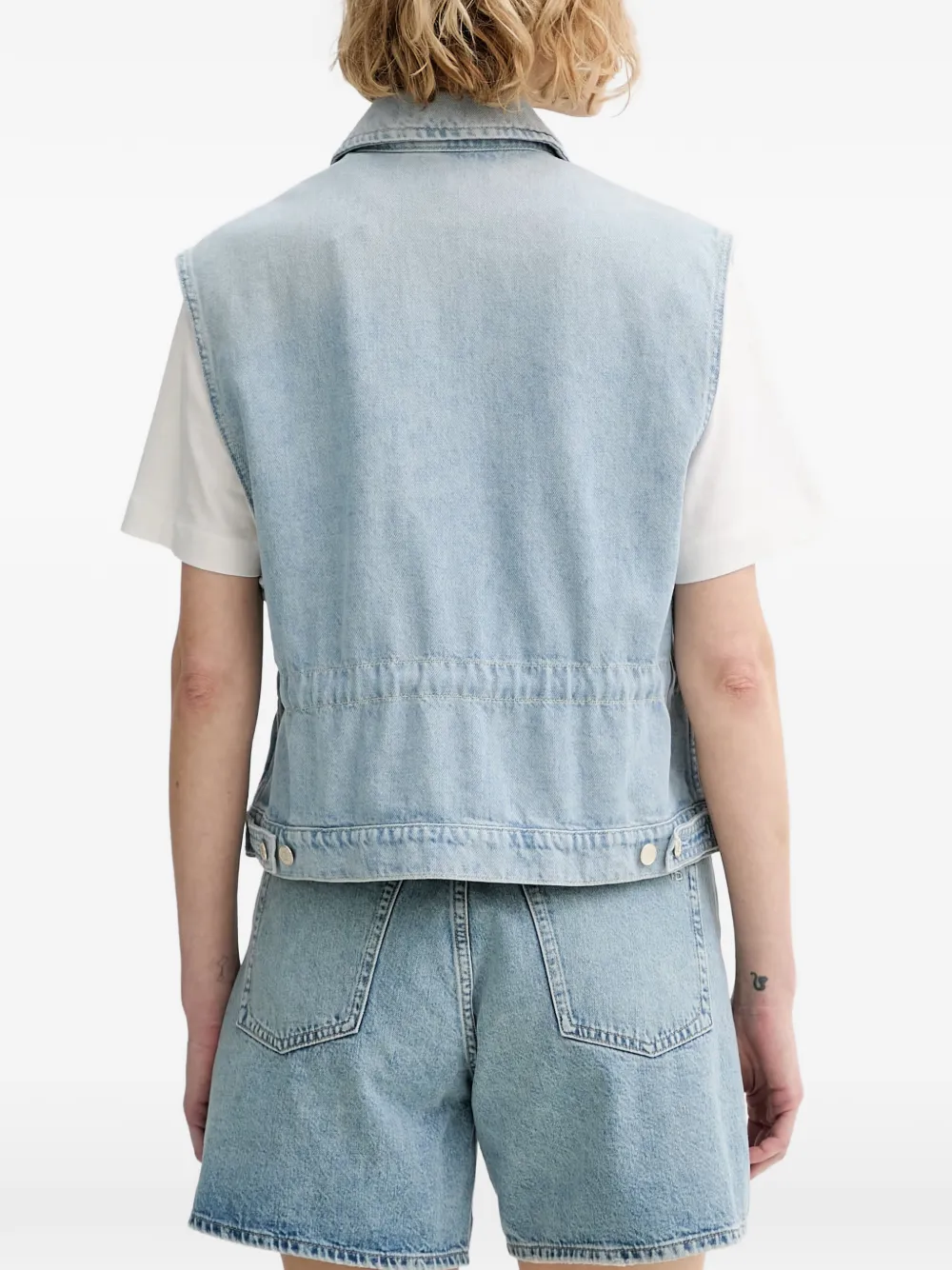 Marc O'Polo Denim jack met trekkoord Blauw