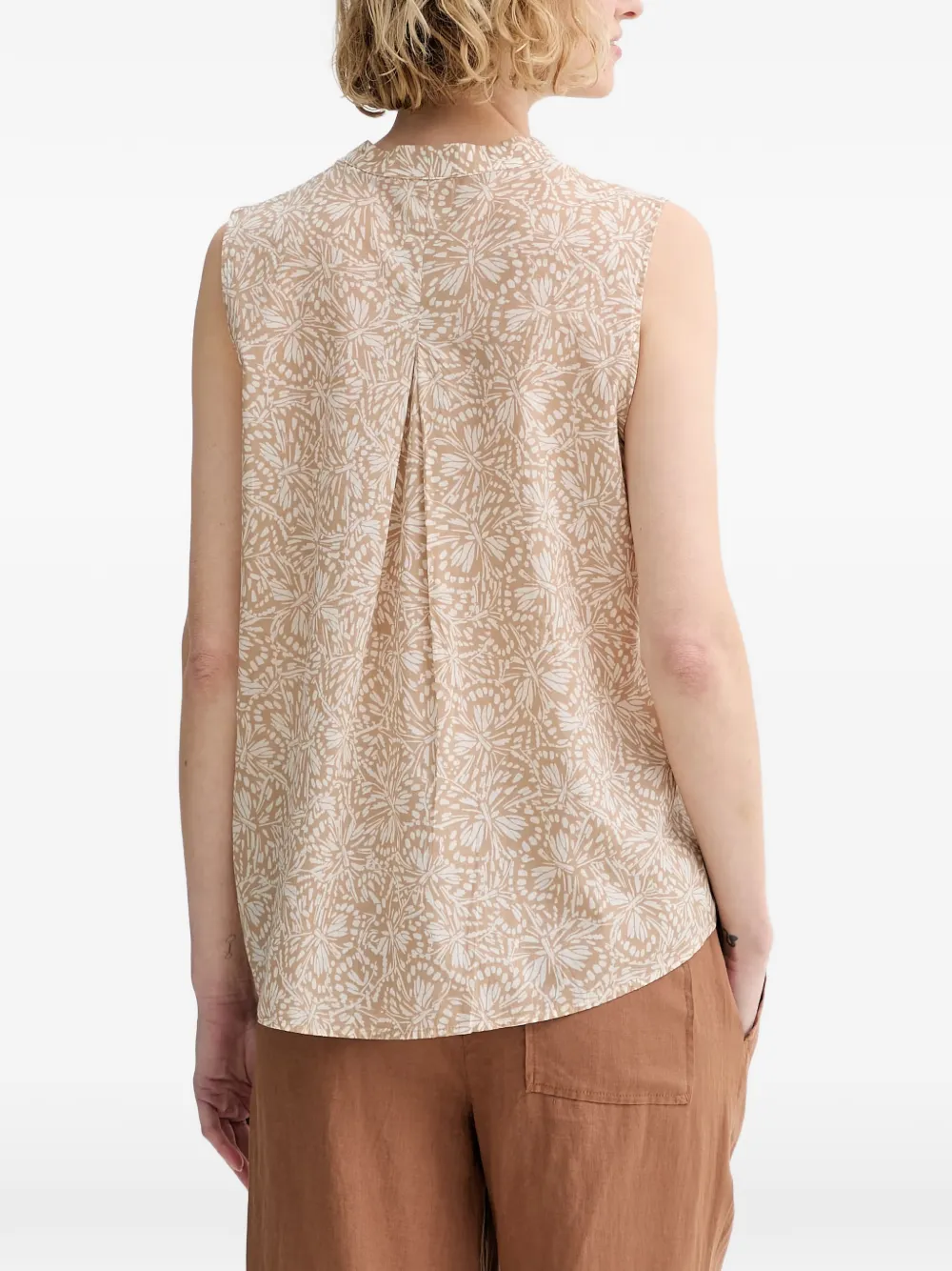 Marc O'Polo Katoenen top Beige