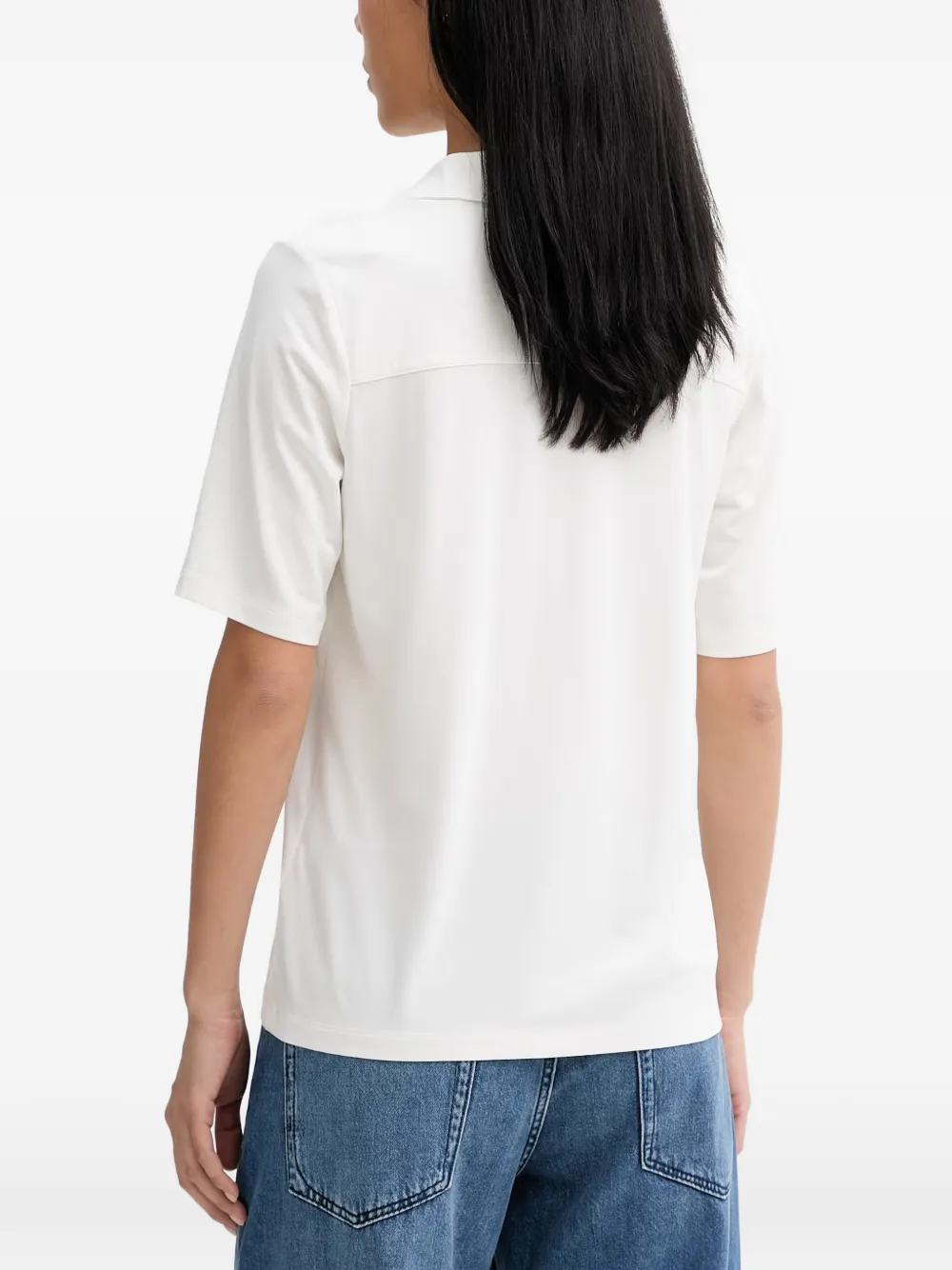 Marc O'Polo Poloshirt met korte mouwen Wit