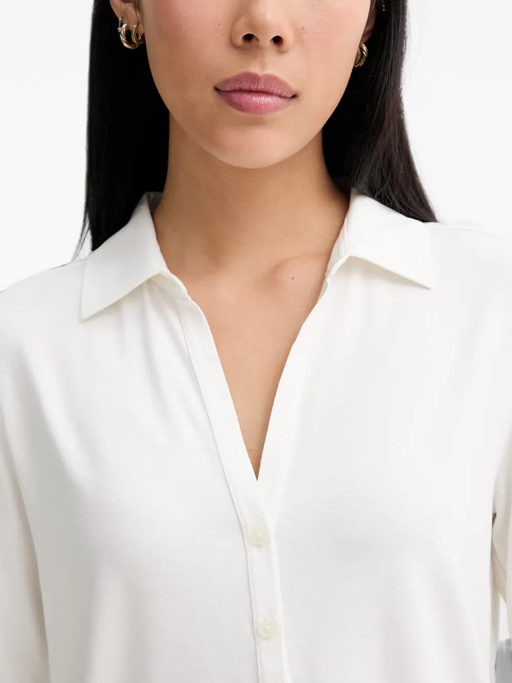 Marc O'Polo Poloshirt met korte mouwen Wit