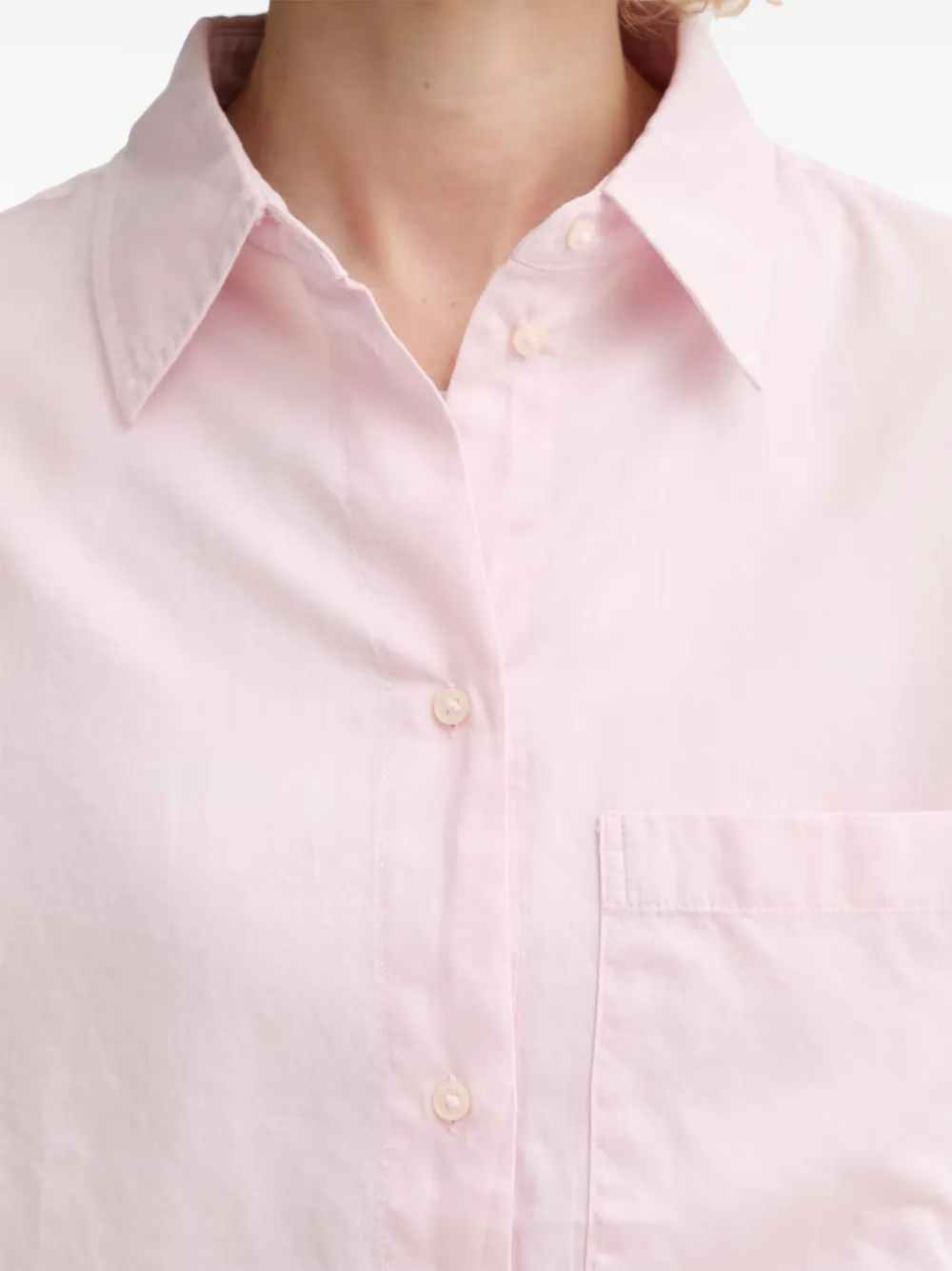 Marc O'Polo Blouse met borstzak Roze