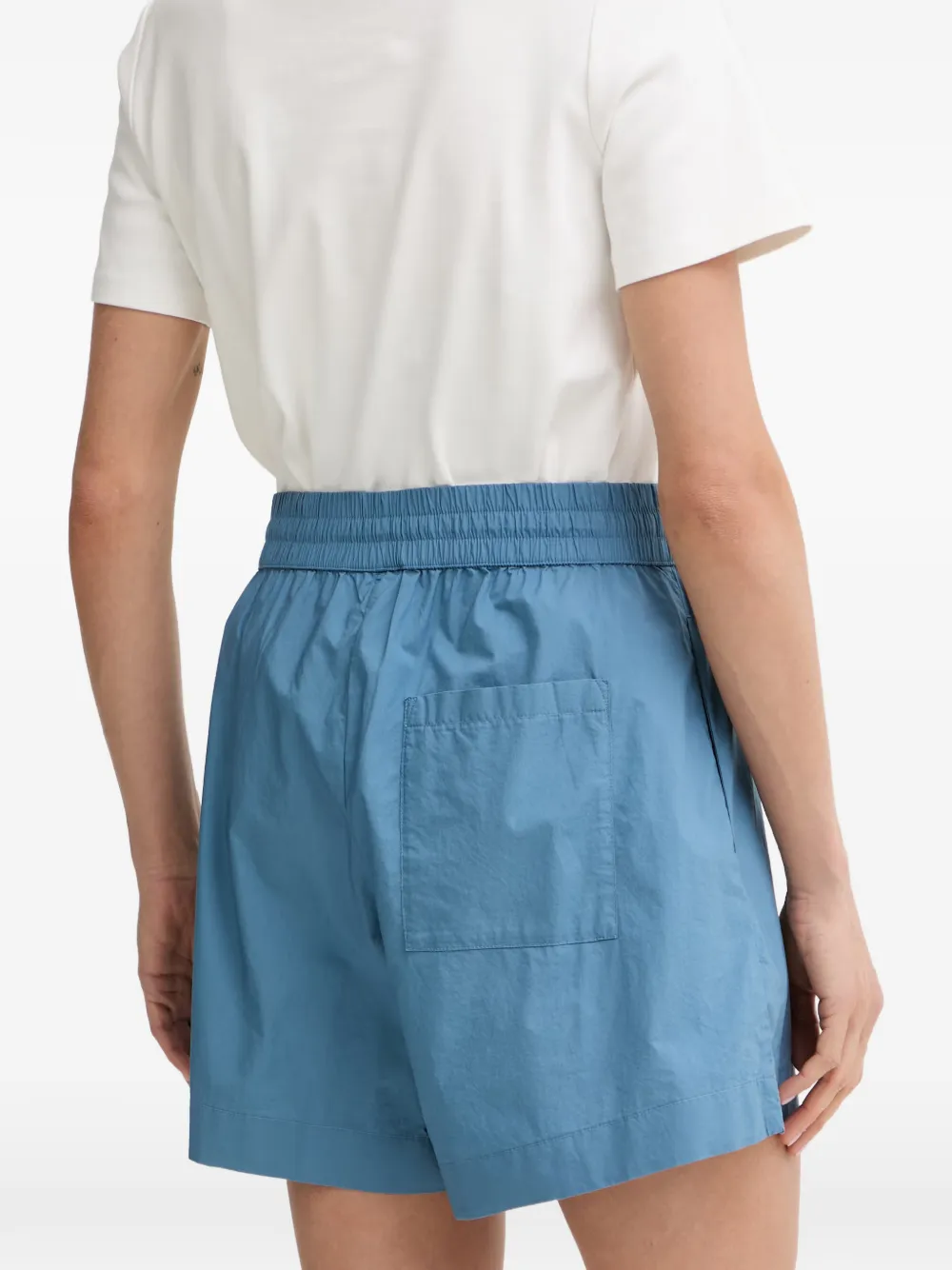 Marc O'Polo drawstring elasticated-waist shorts Blauw