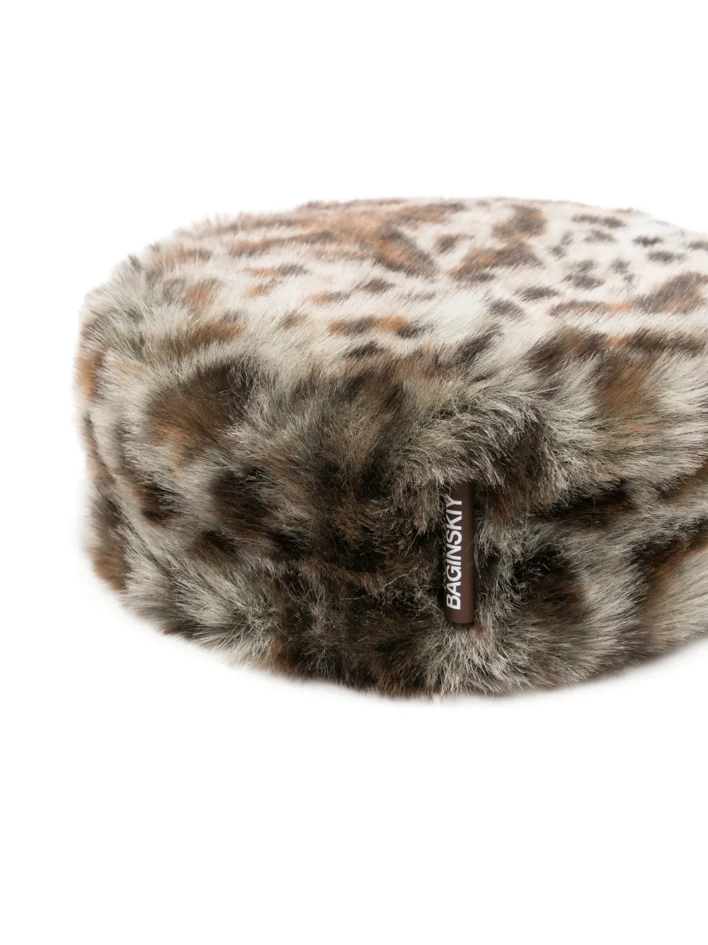 RUSLAN BAGINSKIY Tan Black Leopard Wool Hats Ruslan Baginskiy Hat Bag Review: Yay or Nay? | TikTok main image 2