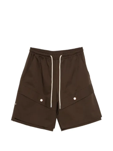 YES LONDON drawstring cargo shorts