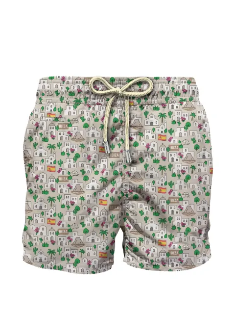 MC2 Saint Barth Ibiza-print drawstring swim shorts