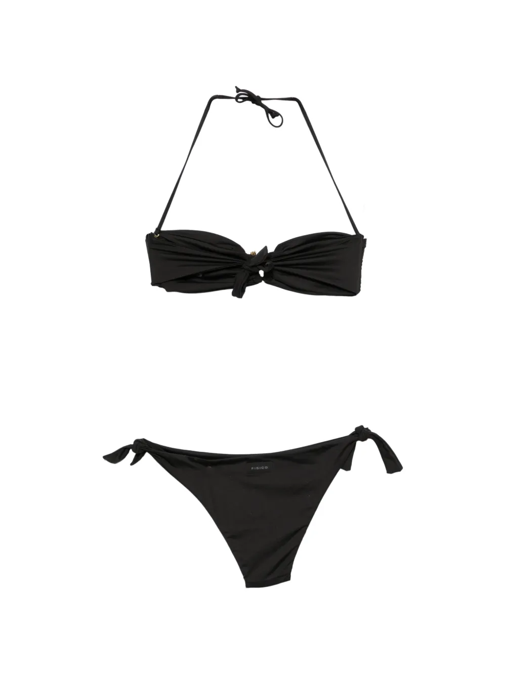 Fisico Bikini met zijstrik Zwart