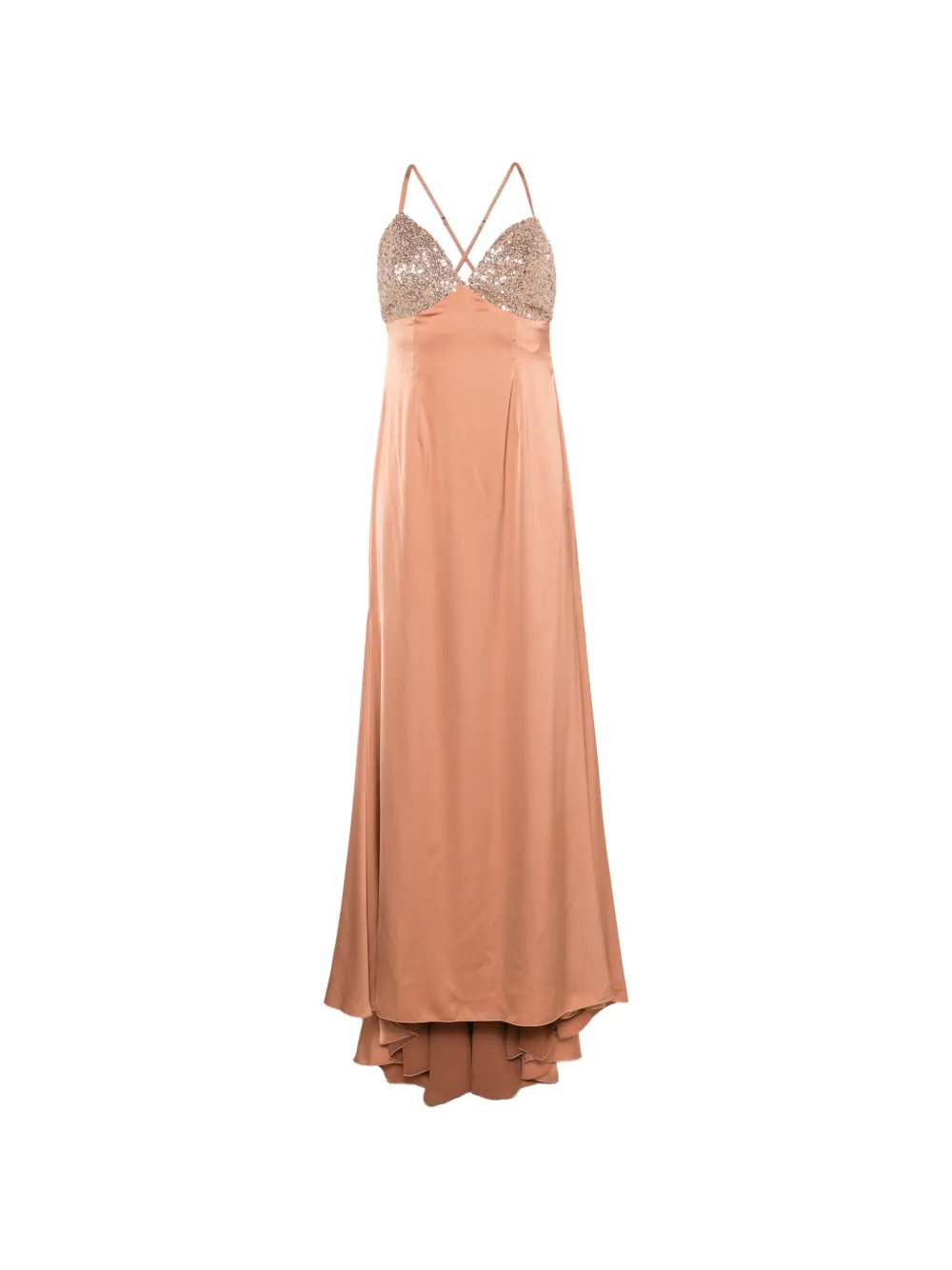 ALESSANDRO LEGORA sequin-embellished maxi dress