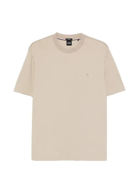 BOSS logo-patch T-shirt