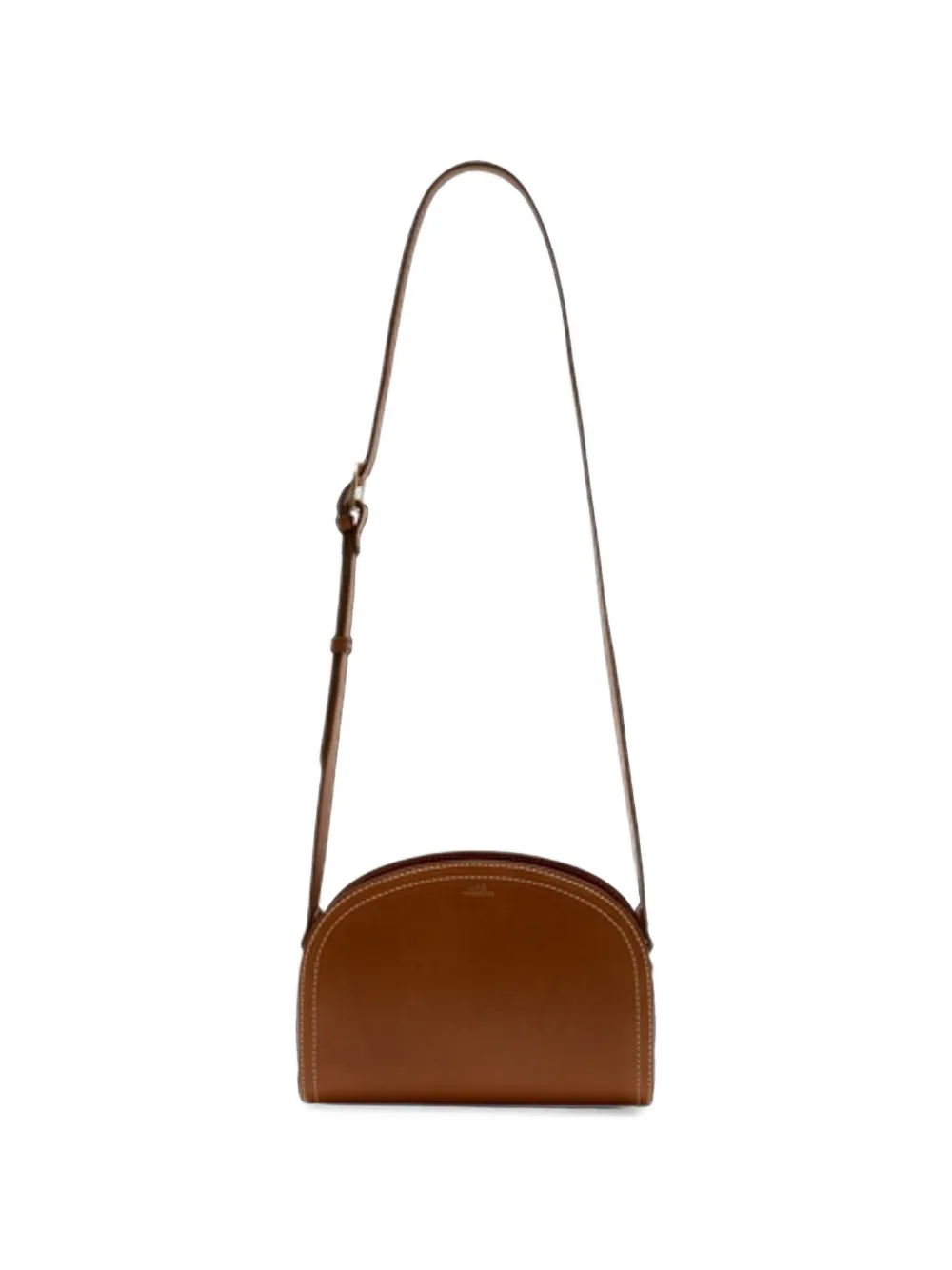 A.P.C. Demi Lune shoulder bag - Marrone