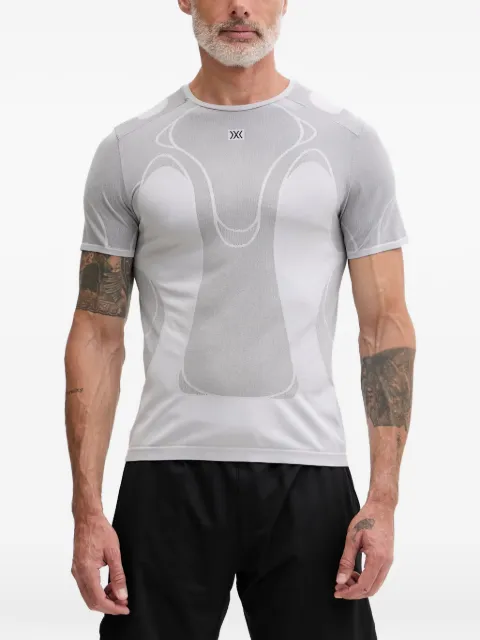 X BIONIC logo-patch short-sleeve T-shirt